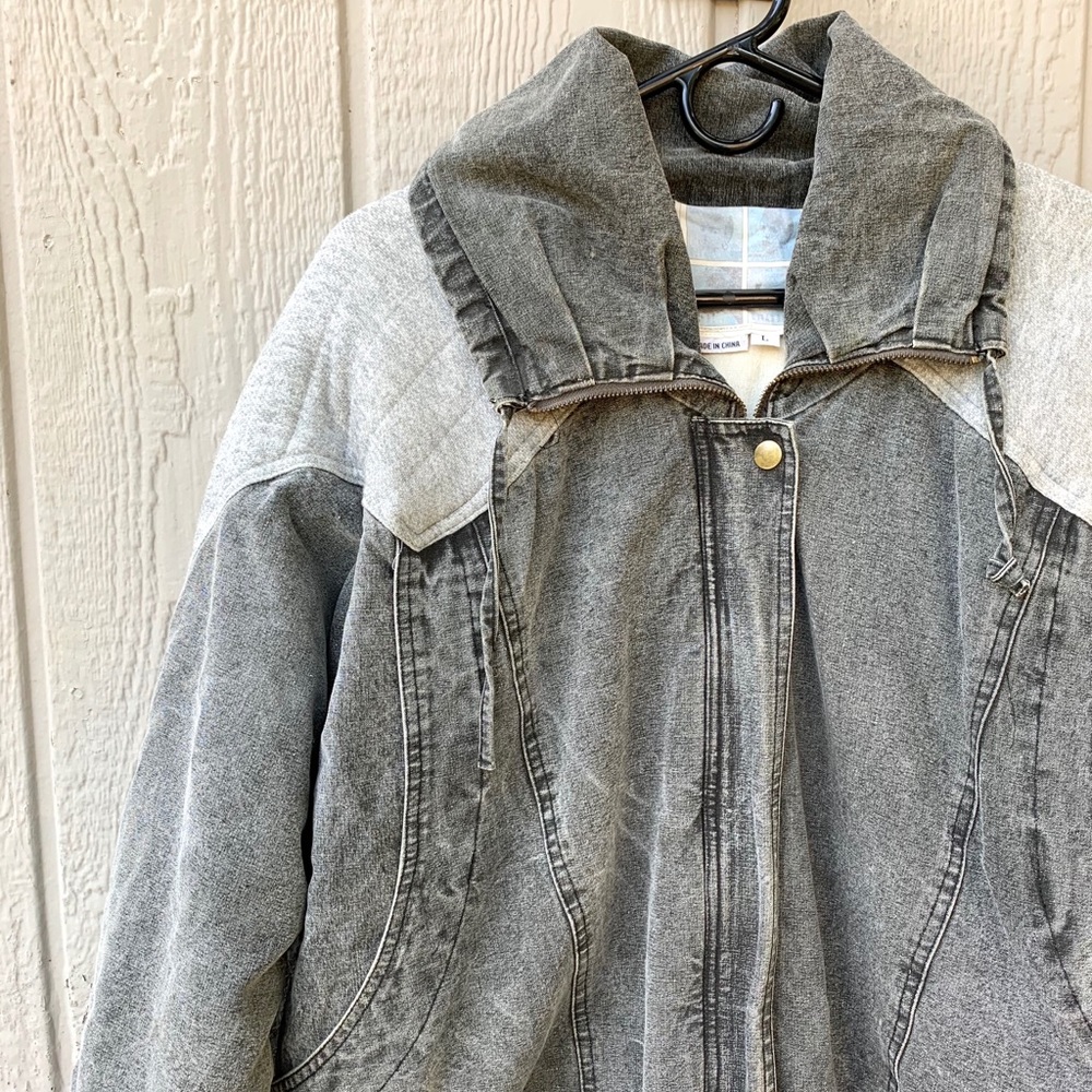 Vintage Gitano denim acid wash insulated jacket - Picture 3 of 17